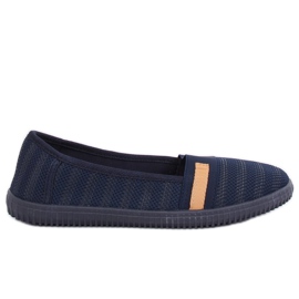 Marineblaue Ballerinas für Damen XJ-2959 Navy navy blau