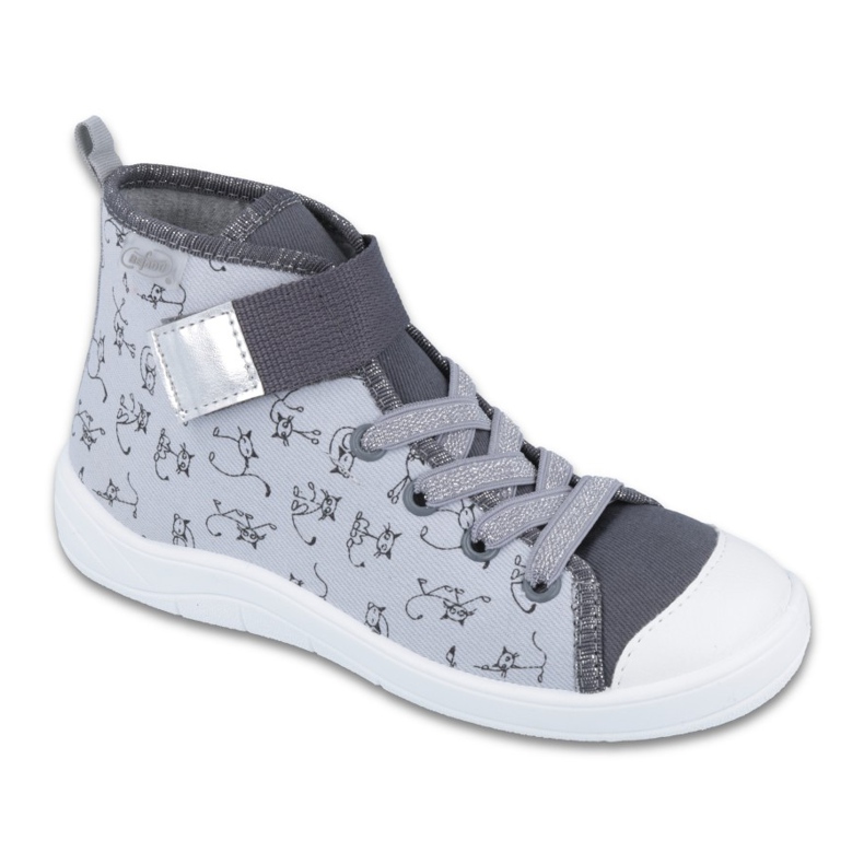 Befado Kinderschuhe 268Y072 grau