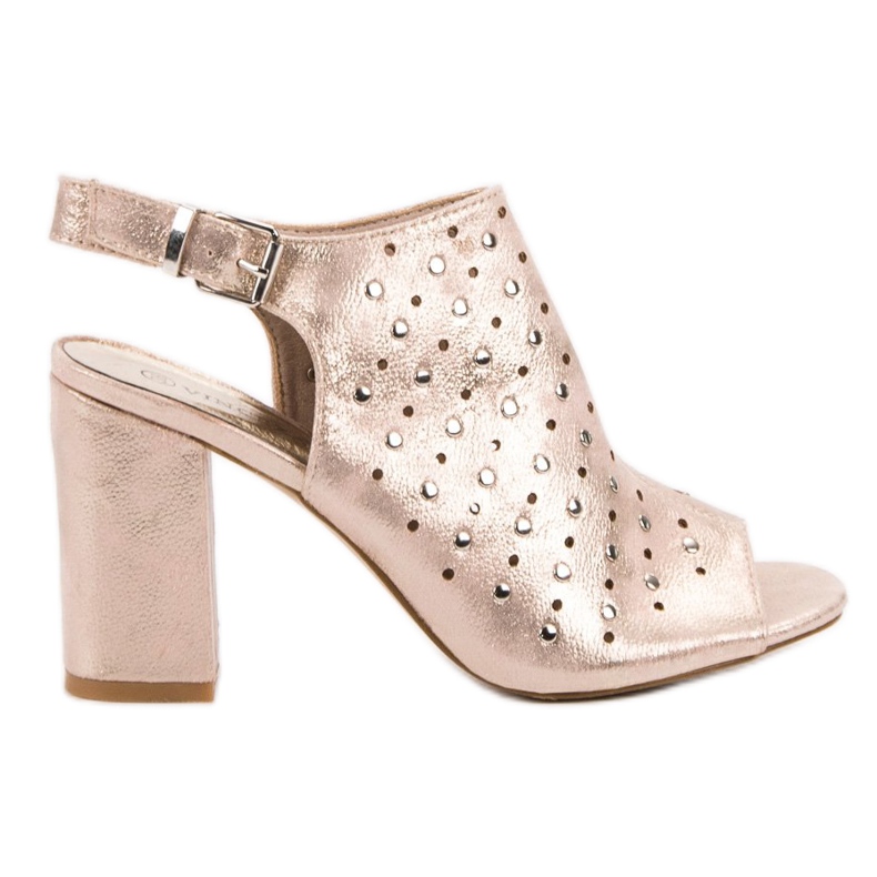 VINCEZA Sandalen mit Jets gelb