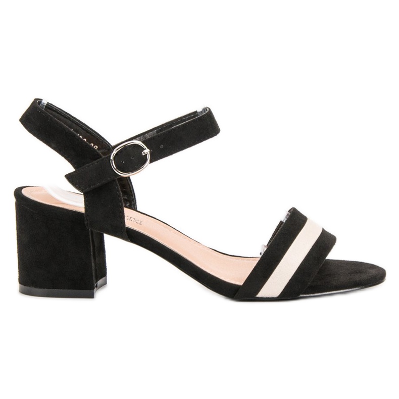 Queen Vivi Modische Sandalen mit hohen Absätzen schwarz