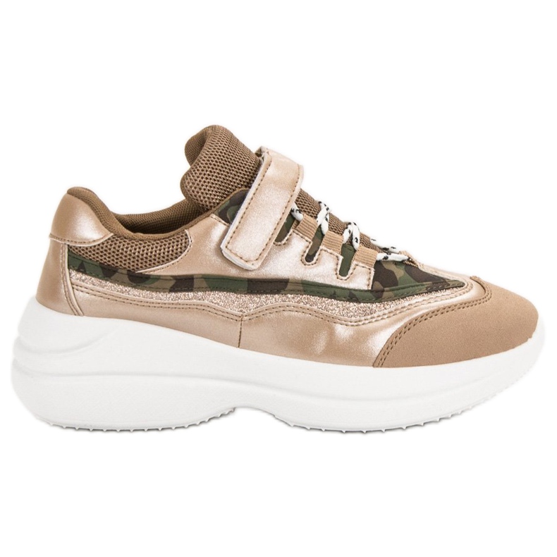 Modische beige Sneakers
