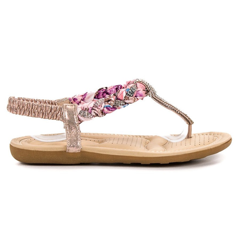 Cm Paris Modische japanische Sandalen rosa