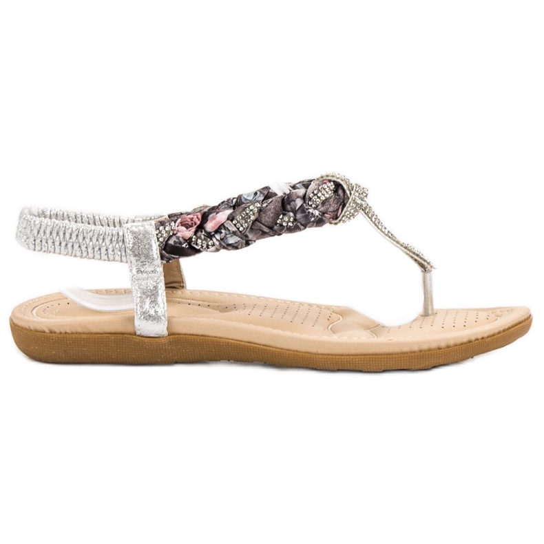 Cm Paris Modische japanische Sandalen grau