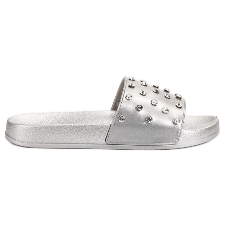 SHELOVET Bequeme Hausschuhe für Damen grau