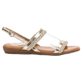 Cm Paris Lässige Sandalen gelb