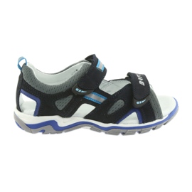 Sandalen Jungen Rüben Bartek marineblau und grau
