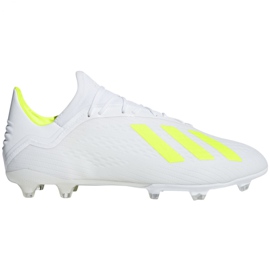 Adidas X 18.2 Fg M BB9364 Fußballschuhe weiß weiß
