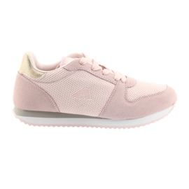 Lt.pink American Club FH10 Sportschuhe gelb rosa