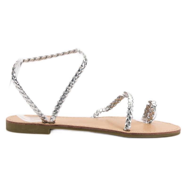 Comer Slip-On-Sandalen für Damen grau