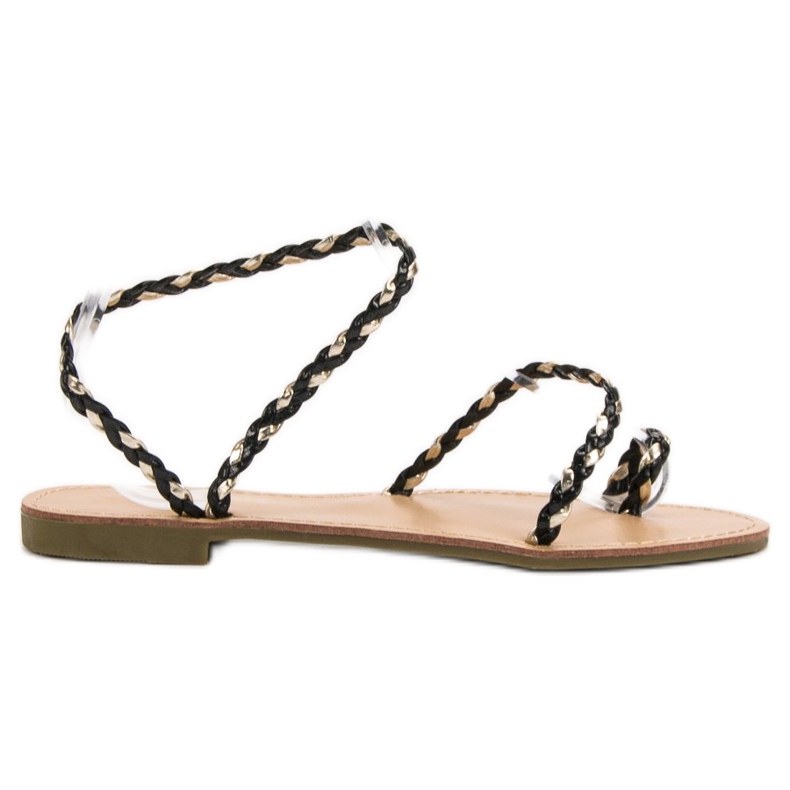 Comer Slip-On-Sandalen für Damen schwarz