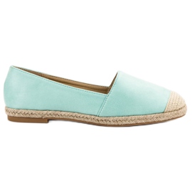 Seastar Espadrilles aus Wildleder in Mintgrün