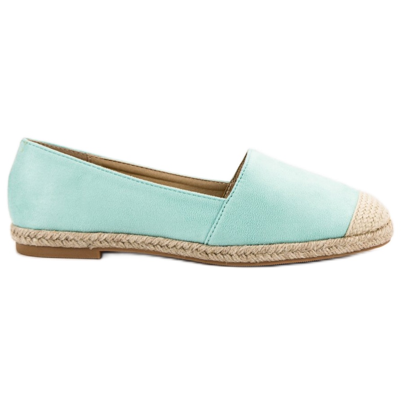 Seastar Espadrilles aus Wildleder in Mintgrün