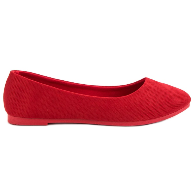 Seastar Bequeme Ballerinas rot