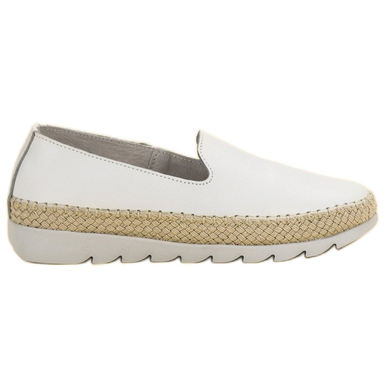 Filippo Slip-on-Lederschuhe weiß