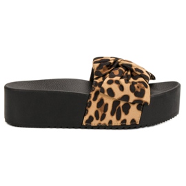 Queen Vivi Wildlederhausschuhe auf der Plattform schwarz braun