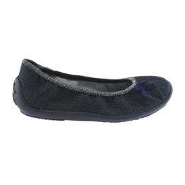 Befado Kinderschuhe 980Y096 grau navy blau