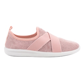 Ideal Shoes Sportschuhe zum Hineinschlüpfen rosa