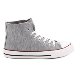 Jumex Hohe graue Turnschuhe