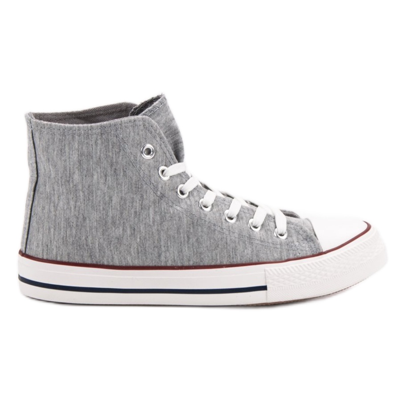 Jumex Hohe graue Turnschuhe