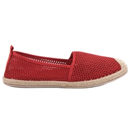 Seastar Rote Textil-Espadrilles