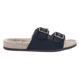 Kylie Klassische Hausschuhe in Marineblau