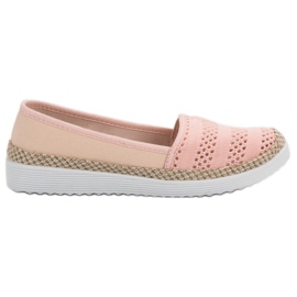 SHELOVET Textil-Espadrilles rosa