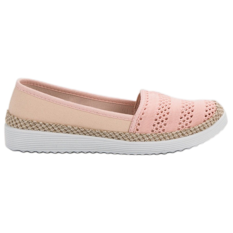 SHELOVET Textil-Espadrilles rosa