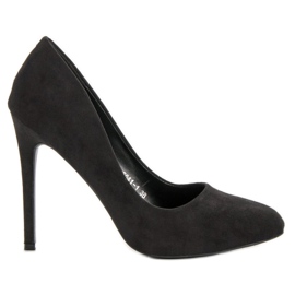 VICES Wildleder-Heels schwarz