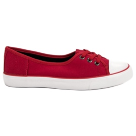 J. Star Rote Turnschuhe