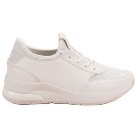 Ideal Shoes Sportschuhe für Damen weiß