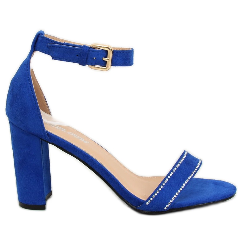 Sandalen auf der Post Kobalt A8020 Navy blau navy blau