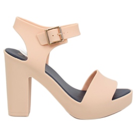 Sandaletten meliski beige KM202 D.BEIGE / NAVY