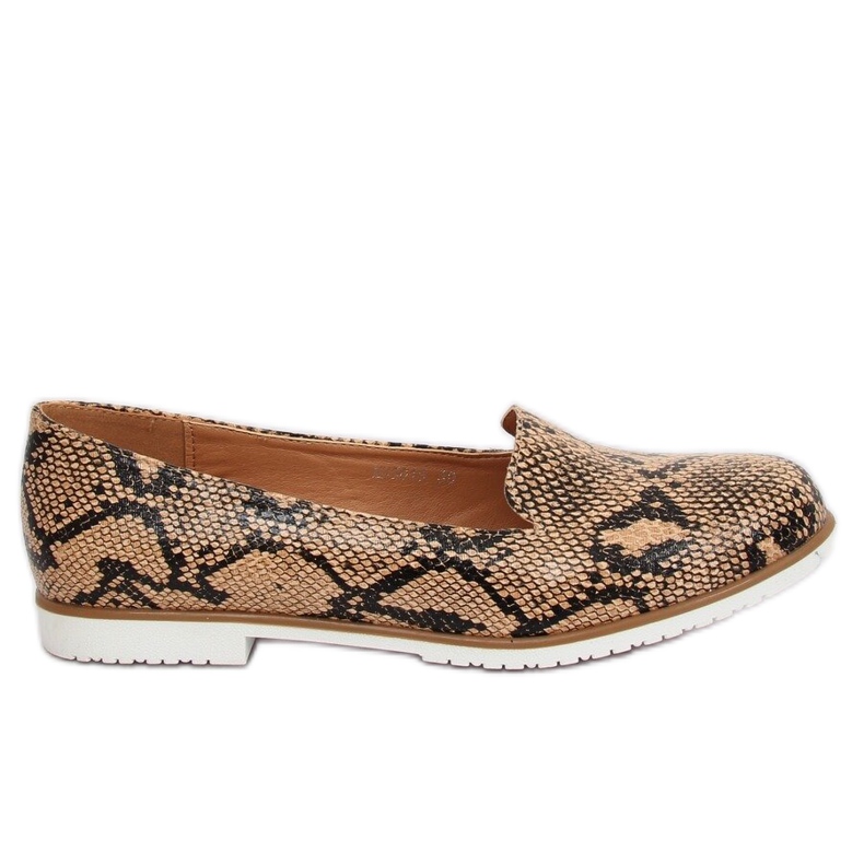 Loafer lordsy Schlangenhaut MM50188 Snake braun