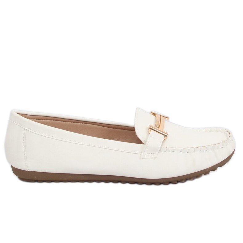 Weiße Damen-Loafer VS-685 Weiß