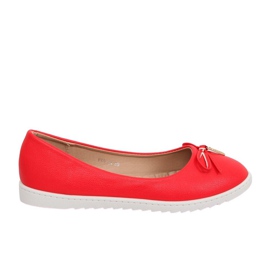 Rote Damenballerinas YSD-04 Rot