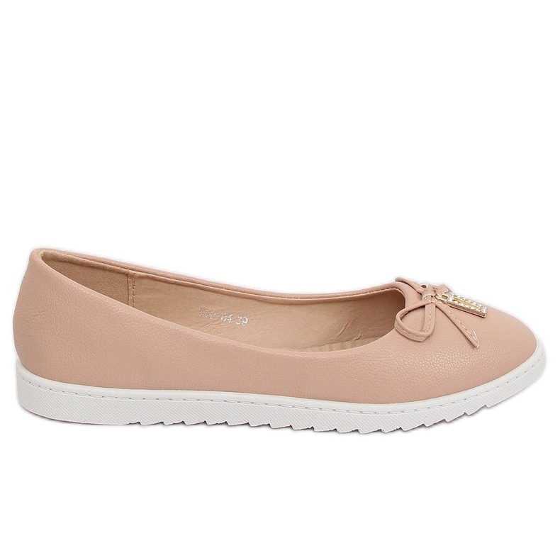 Beige Ballerinas für Damen YSD-04 Nude
