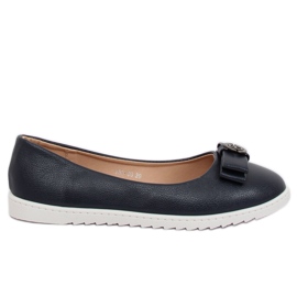 Marineblaue Ballerinas für Damen YSD-03 Navy navy blau