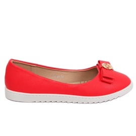 Rote Damenballerinas YSD-03 Rot