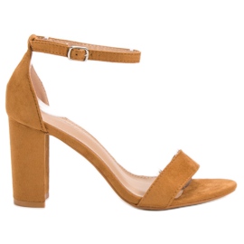 Anesia Paris Sexy Kamel Sandalen braun