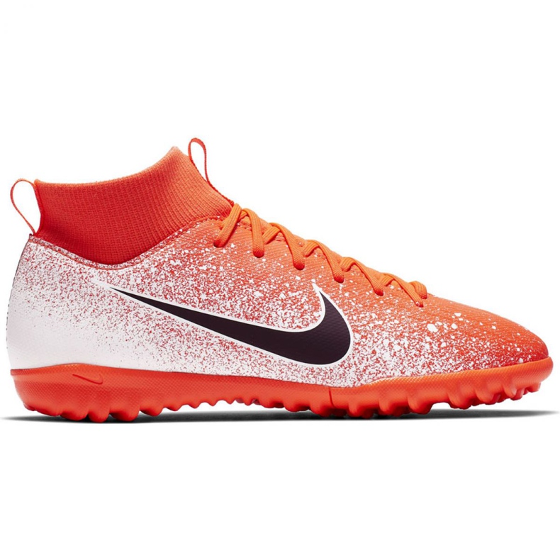 Nike Mercurial Superfly X 6 Academy Tf Jr AH7344-801 Fußballschuhe mehrfarbig orange
