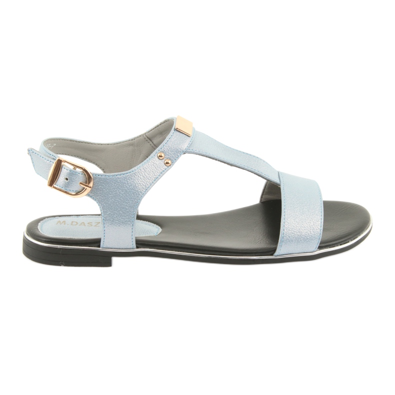 M.Daszyński Sandalen blaue Perle Daszyński MR1583-7