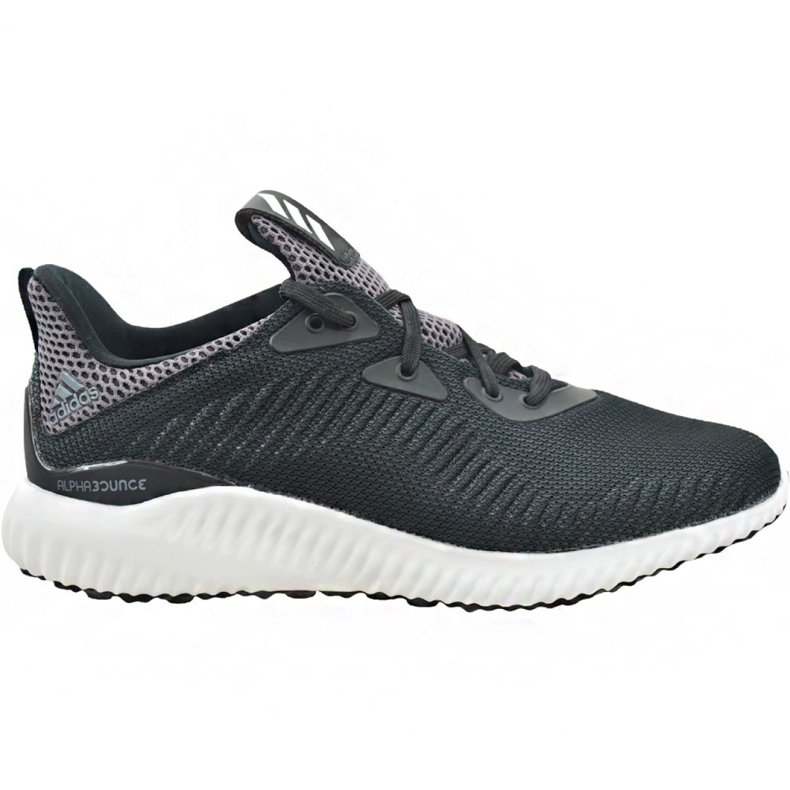 Laufschuhe adidas Alphabounce Jr BB7095 schwarz