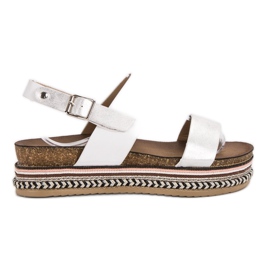 Seastar Sandalen auf der Plattform weiß