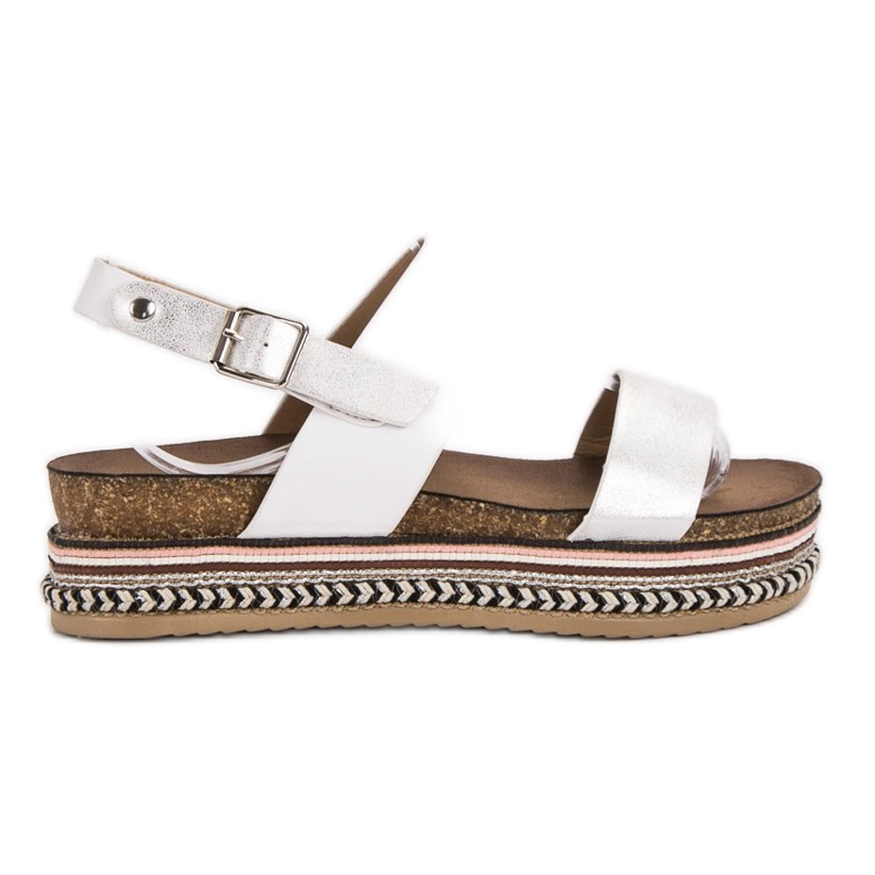 Seastar Sandalen auf der Plattform weiß