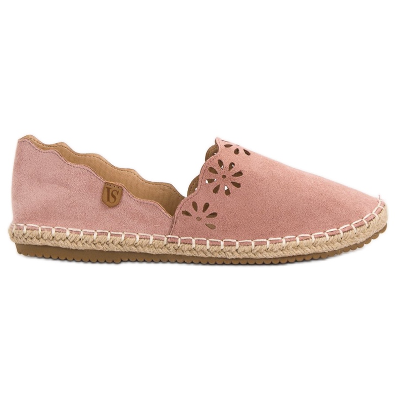 VICES Pulver-Espadrilles rosa