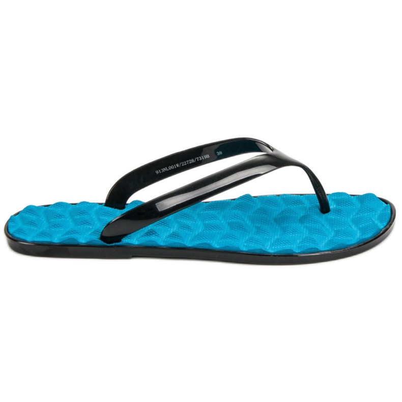 SHELOVET Flip-Flops aus Gummi blau