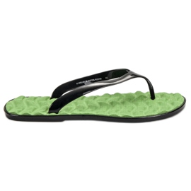 SHELOVET Flip-Flops aus Gummi grün