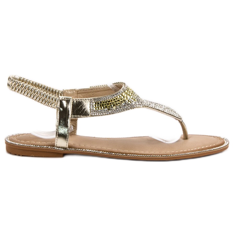 Encor Goldene japanische Sandalen