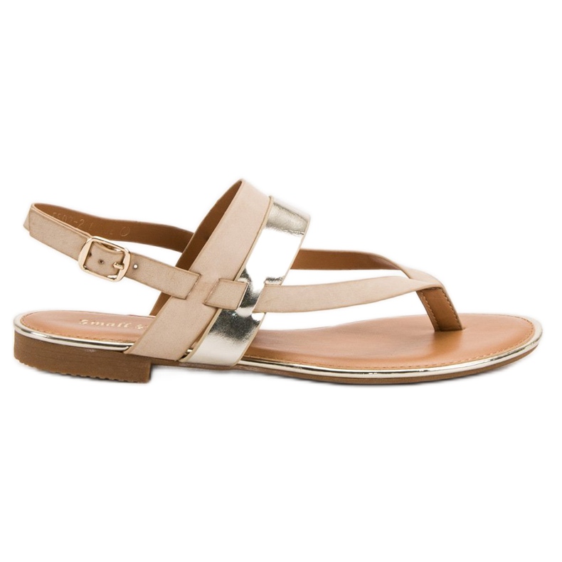 Small Swan Japanische Sandalen braun