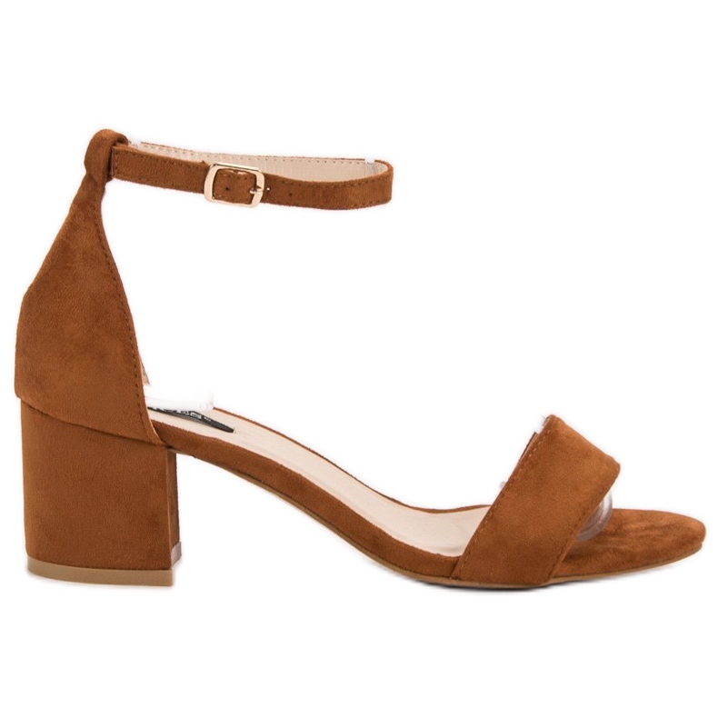 VICES Wildledersandalen braun